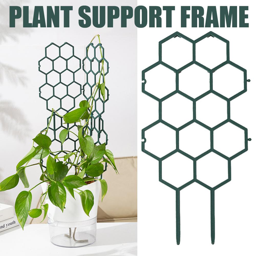 Gardening Tools Usa - 1/2/5Pcs Plastic Plant Support Frame Stackable