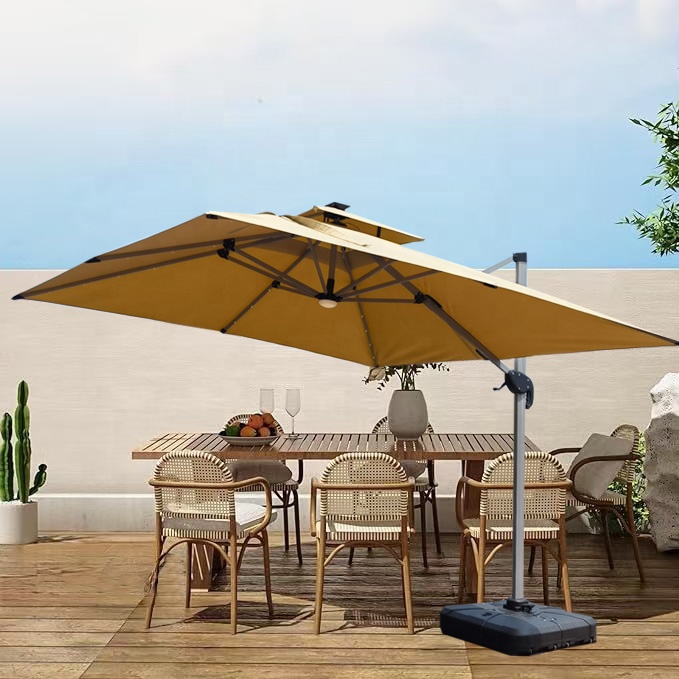 Gardening Tools Logo - L Big Size Cantilever Parasol 3*3M