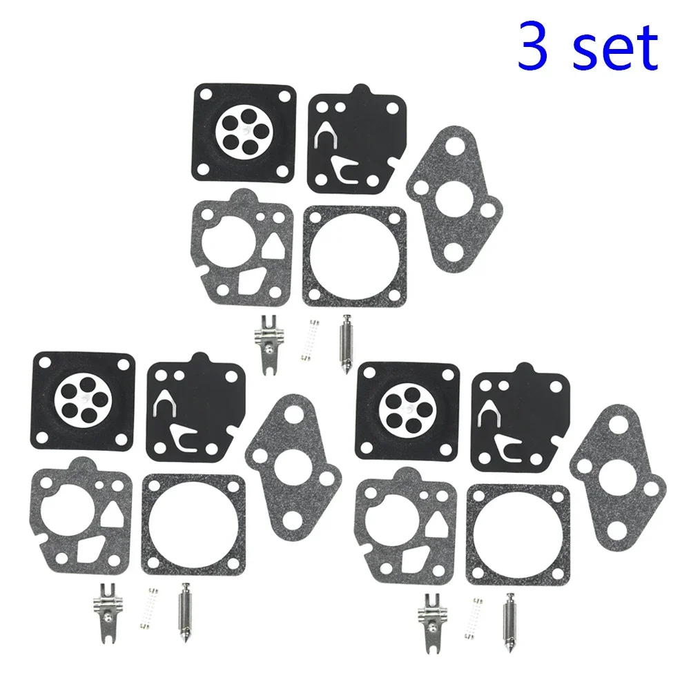 Gardening Tools Repair - 3 Set Of Carburetor Repair Kit