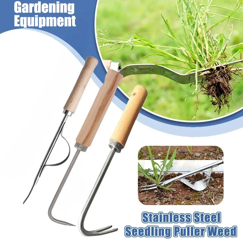 Gardening Tools To Remove Weeds - Stainless Steel Gardening Weeder Manual Removal