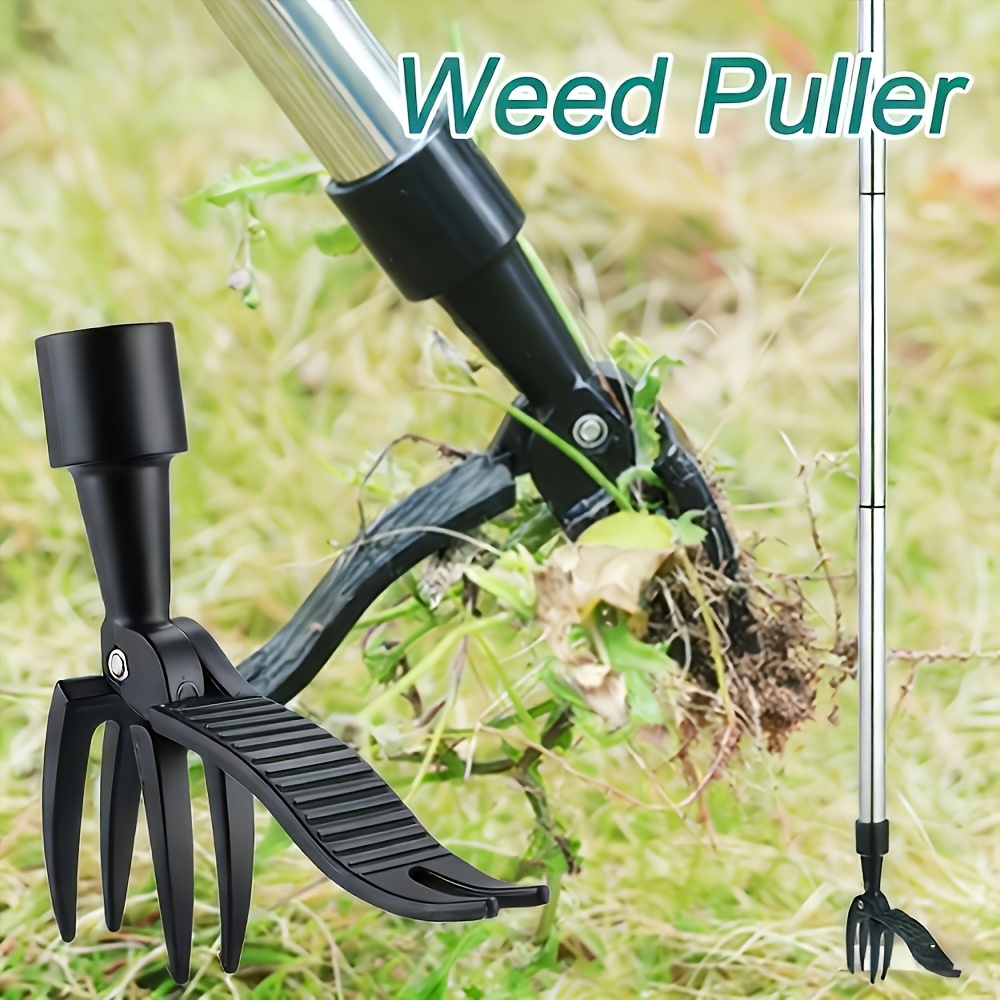 Gardening Tools To Remove Weeds - 1pc Heavy-Duty Metal Vertical Weed Remover,