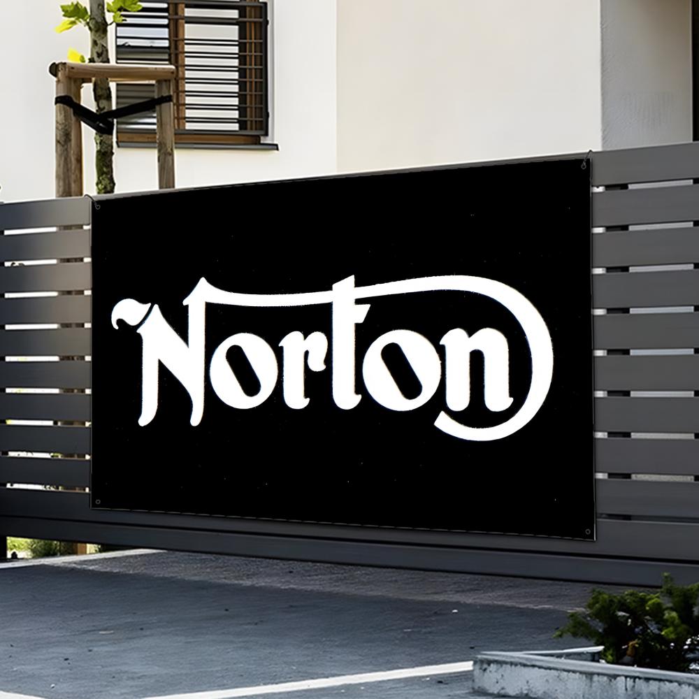 Gardening Tools Logo - N-Nortons Tool MOTO Logo Flags Custom