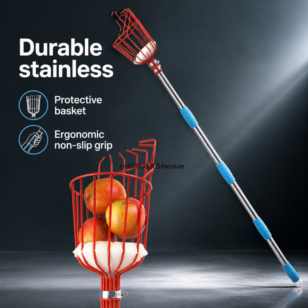 Gardening Tools Shop - 1 Set Fruit Picker, Adjustable Depth