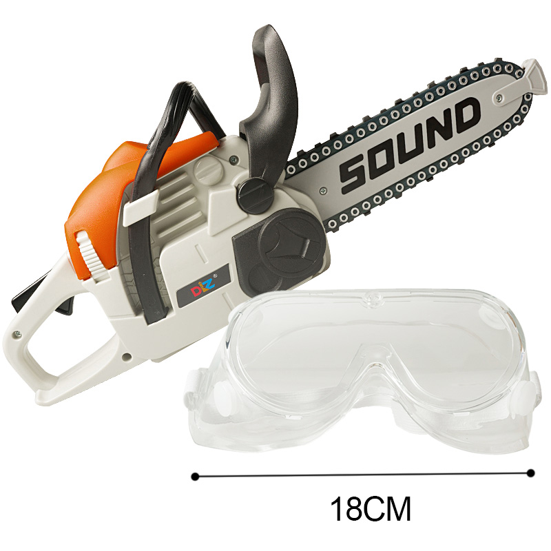 Toy Chainsaw with Goggles Chil - Gardening Tools For 6 Year Old ulasan dan harga