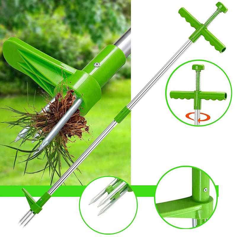 Portable Long Handle Weed Remo - Gardening Tools To Remove Weeds ulasan dan harga
