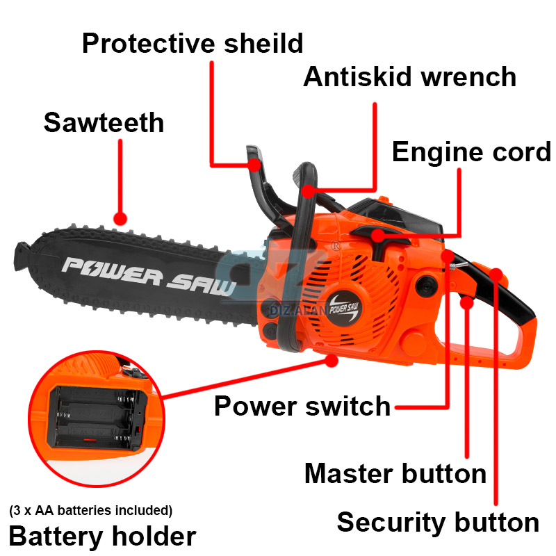 Kids Tools Power Chainsaws Ele - Gardening Tools For 6 Year Old ulasan dan harga
