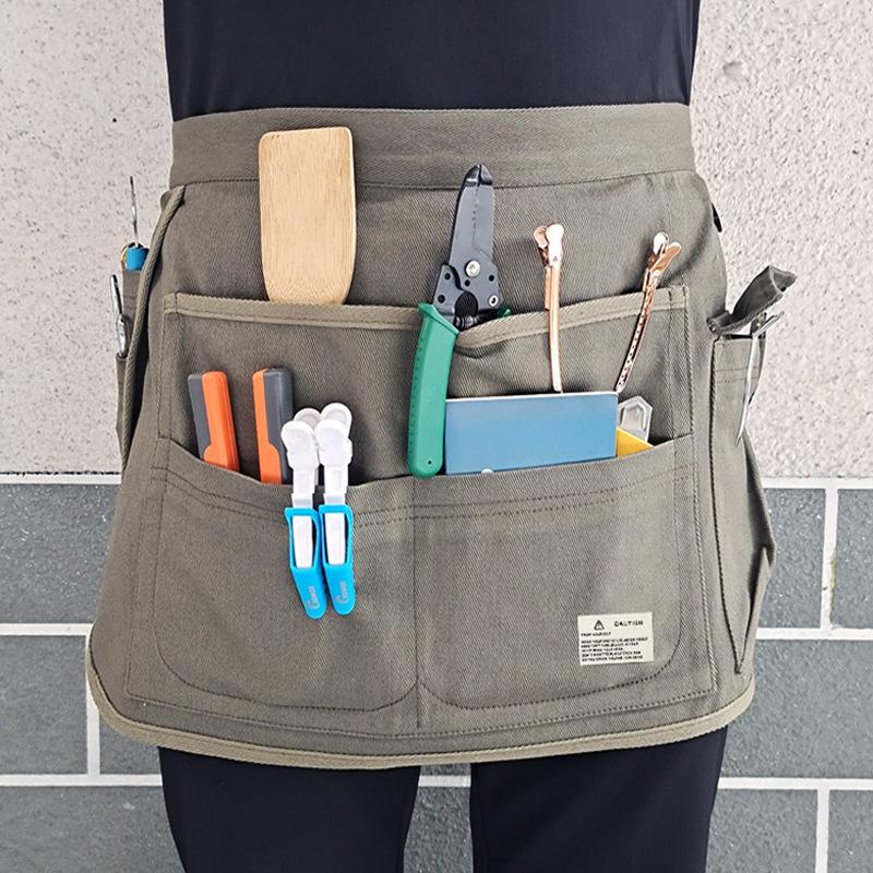 Half Body Apron With Printed L - Gardening Tools Logo ulasan dan harga