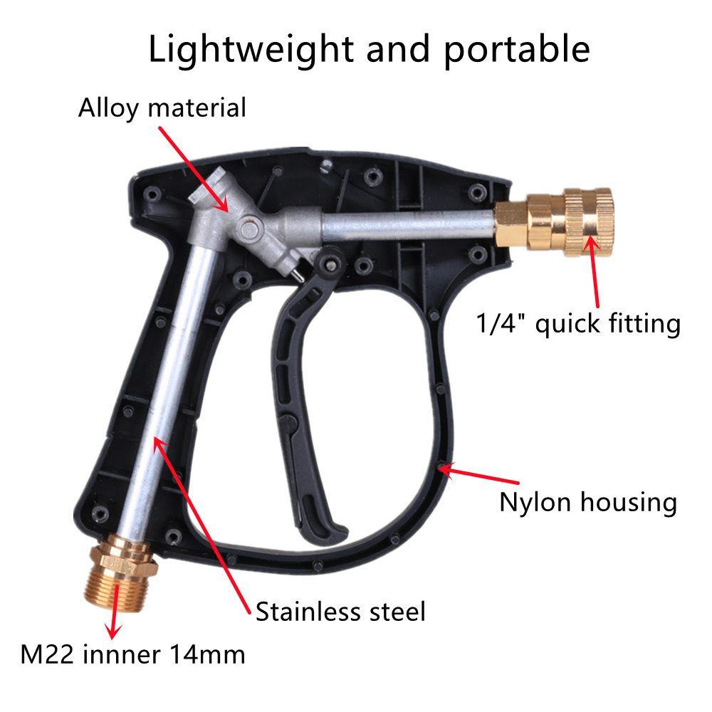 High Pressure Washer Gun+Snow  - Gardening Tools Shop ulasan dan harga