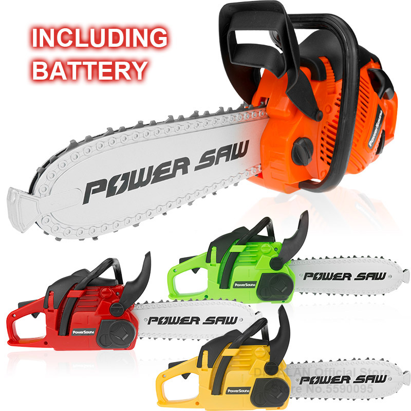 Electric Toy Chainsaw Kids Toy - Gardening Tools For 6 Year Old ulasan dan harga