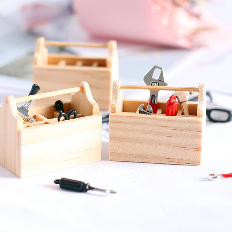 3/4/5/6Pcs Dollhouse Miniature - Gardening Tools Shop ulasan dan harga