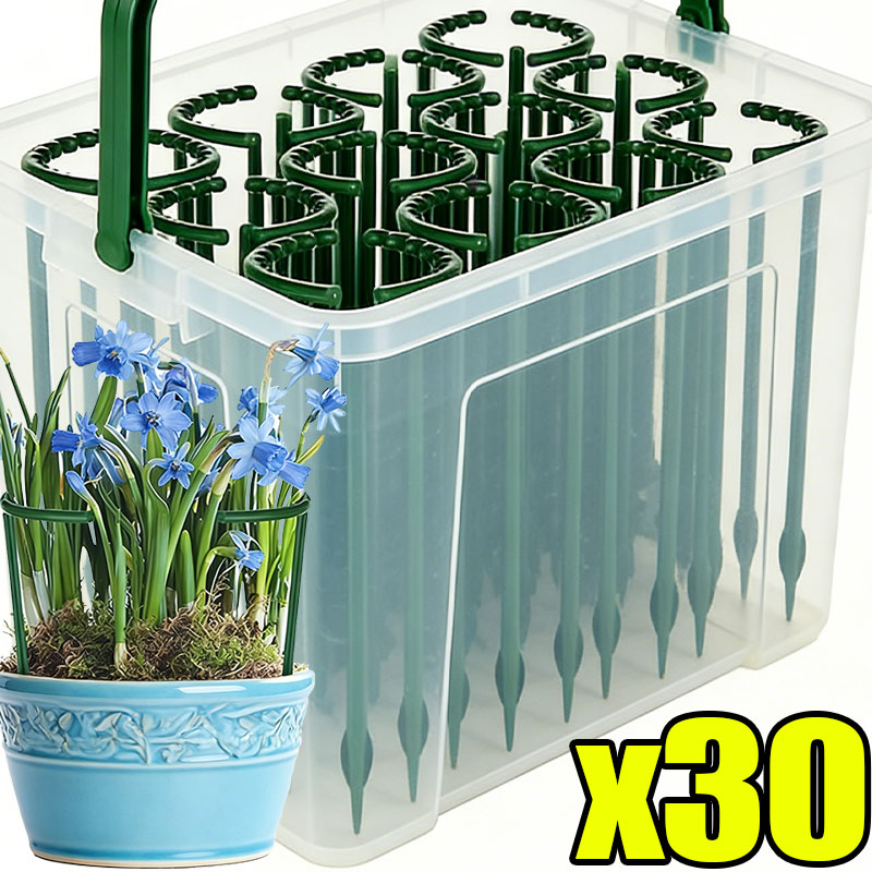 30-1PCS Plastic Plant Support  - Gardening Tools Hoe ulasan dan harga