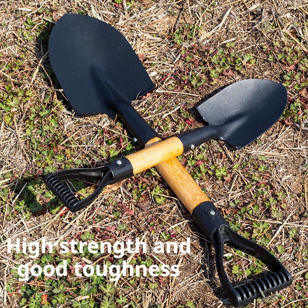 36cm Garden Shovel WIth Wooden - Gardening Tools For 6 Year Old ulasan dan harga