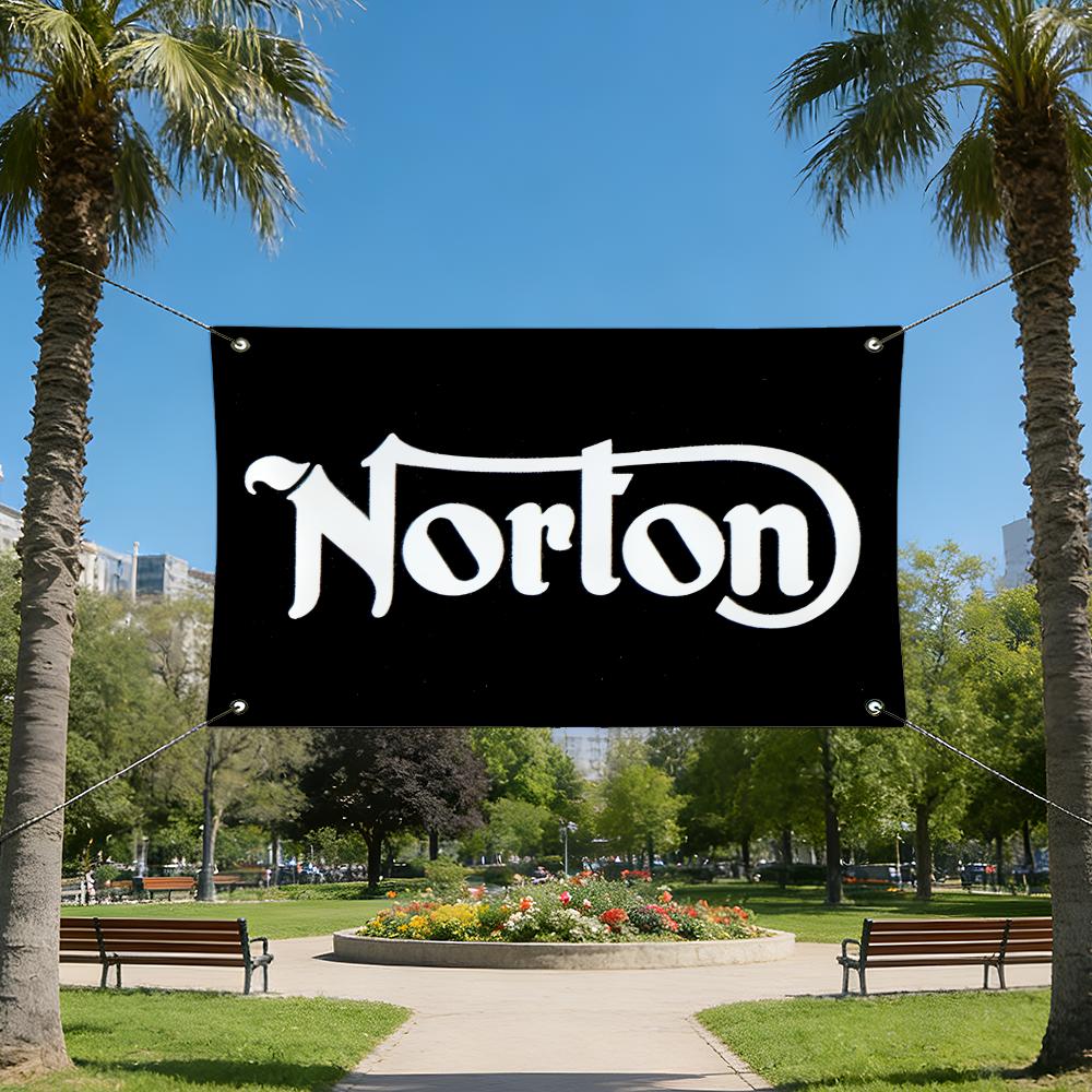 N-Nortons Tool MOTO Logo Flags - Gardening Tools Logo ulasan dan harga