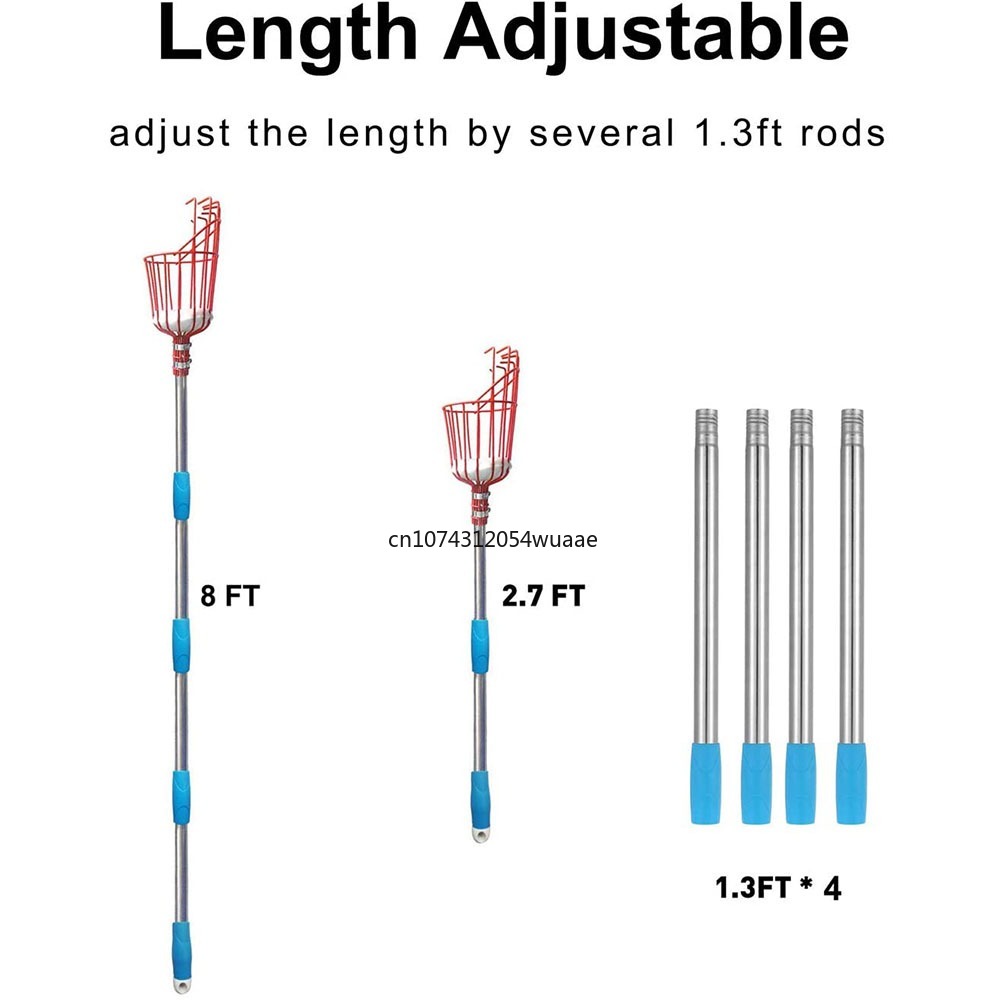 1 Set Fruit Picker, Adjustable - Gardening Tools Shop ulasan dan harga