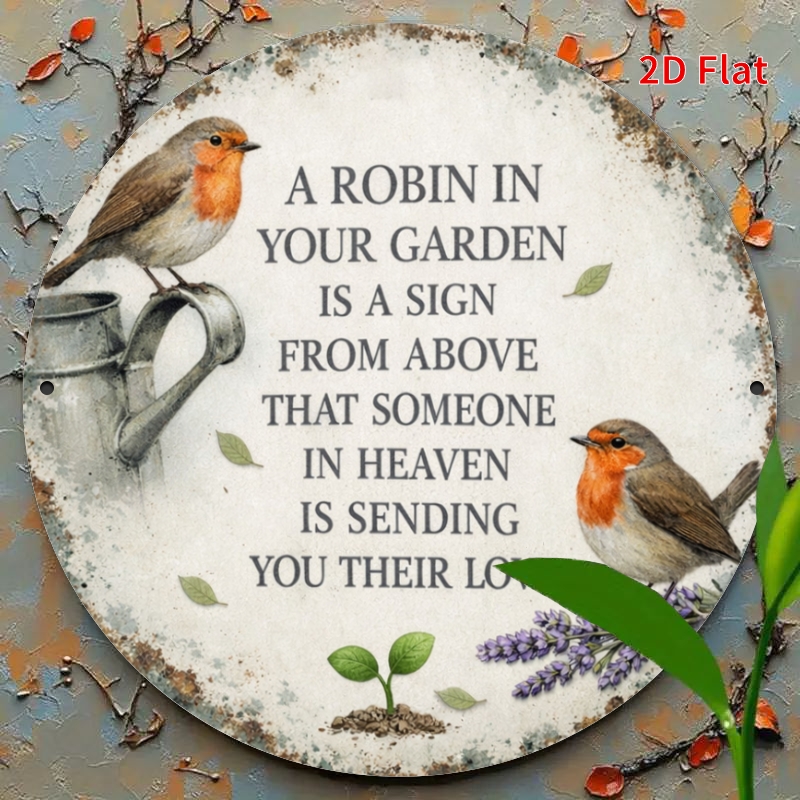 2D Flat 20x20cm Robin Garden M - Gardening Tools Store ulasan dan harga