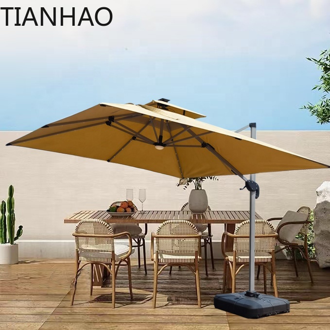 Large cantilevered parasol 3 * - Gardening Tools Logo ulasan dan harga