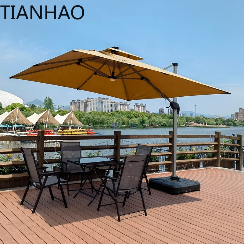 Large cantilevered parasol 3 * - Gardening Tools Logo ulasan dan harga
