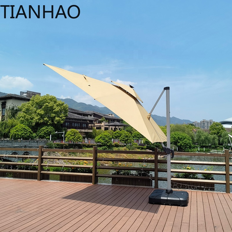 Large cantilevered parasol 3 * - Gardening Tools Logo ulasan dan harga