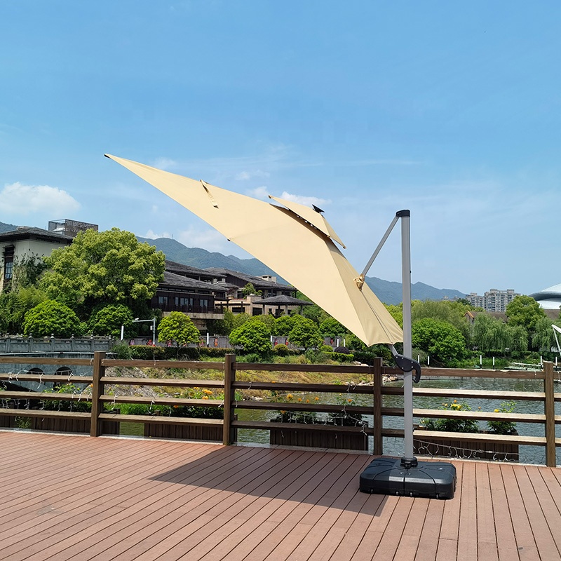 L  Big Size Cantilever Parasol - Gardening Tools Logo ulasan dan harga